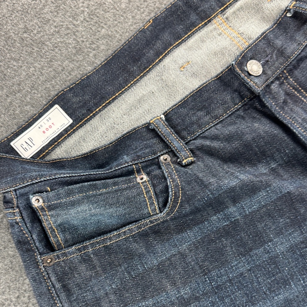 GAP Men's Indigo Bootcut Jeans The Rockaway Men’s Size‎ 40x30